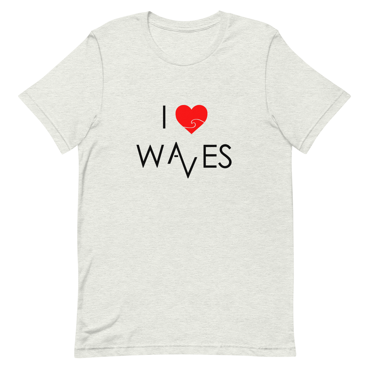 I Love Waves T-Shirt - AV Surfboards -